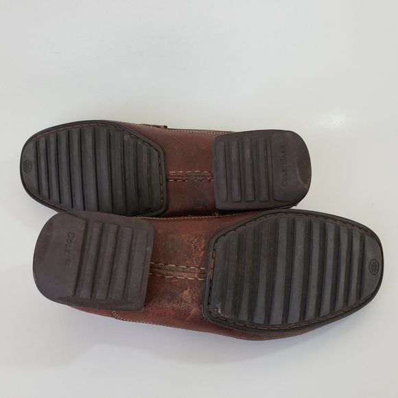 Cole Haan Country Shoes Womens 6B Brown Loafers Leather Minimalist Basic Classic - Picture 11 of 13